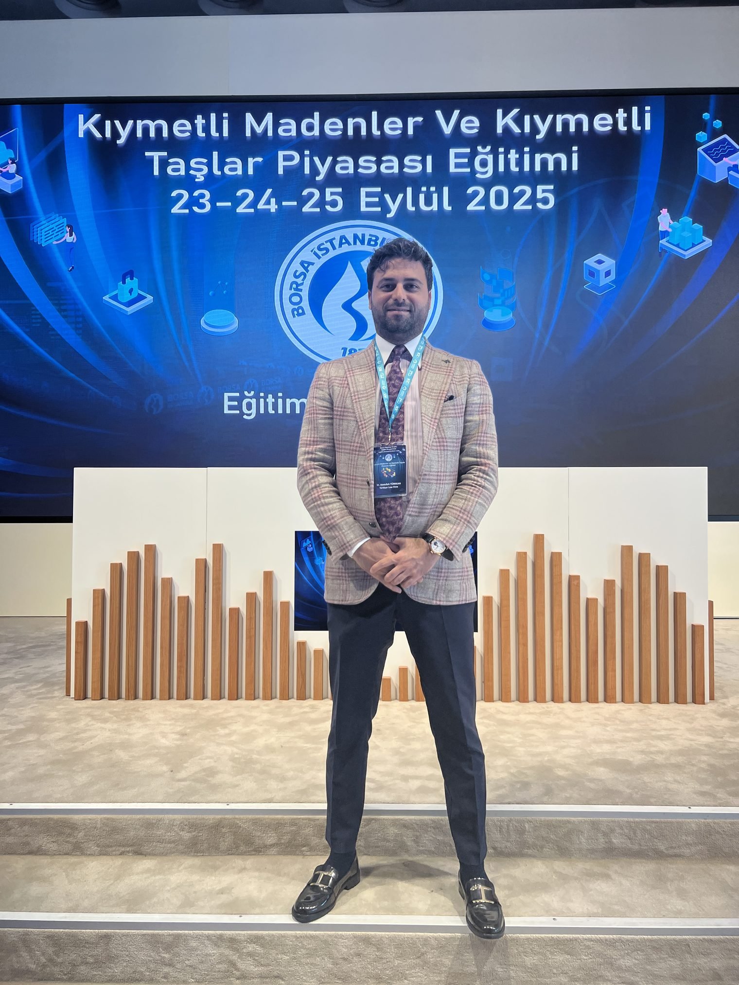 M. Abdullah Türkkan, Borsa İstanbul eğitim salonunda