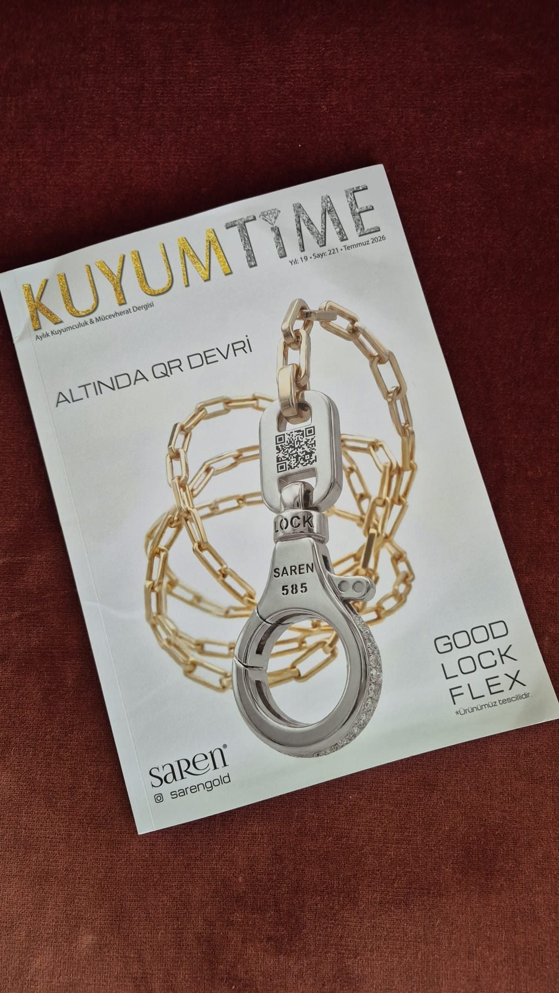KUYUMTIME Temmuz 2026 sayısının kapağı